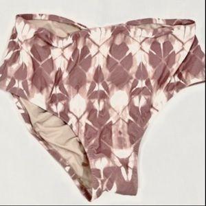 Anthro | Rayna High-Waisted Bikini Bottom, Sz M ♥ NWT